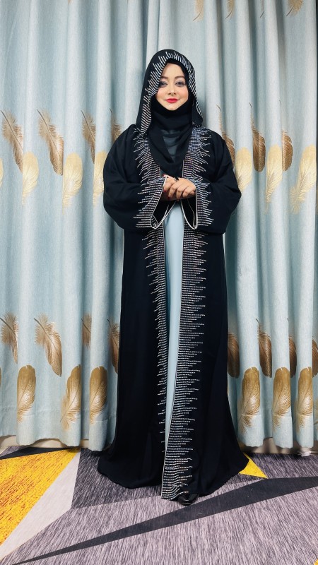 Dubai new design exclusive stone work burkha